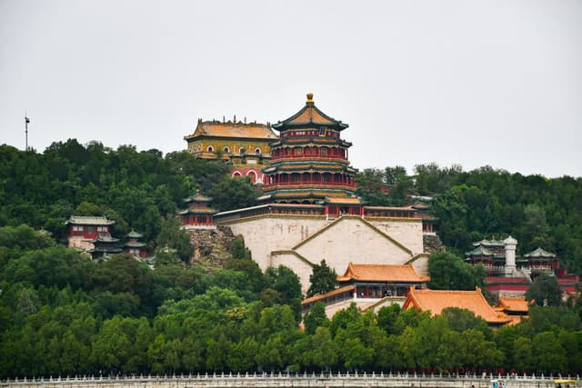 Der Turm des Buddhistischen Rauchs im Sommerpalast, Peking